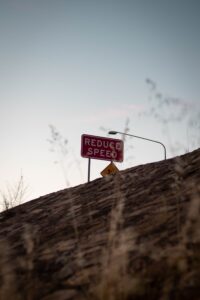 Reduce Speed Sign  RAM Law NJ Trucking Accident Lawyers
