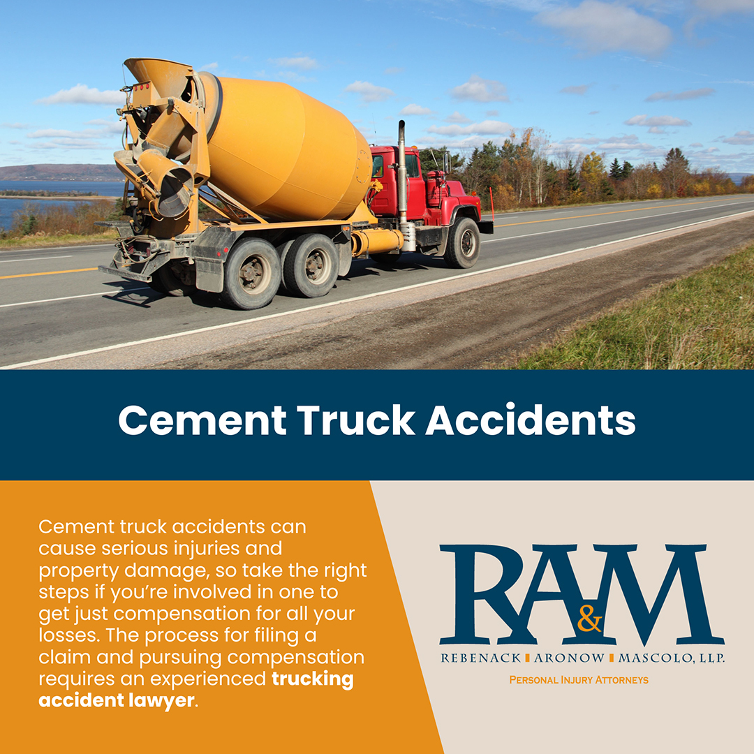Accident Cement Truck