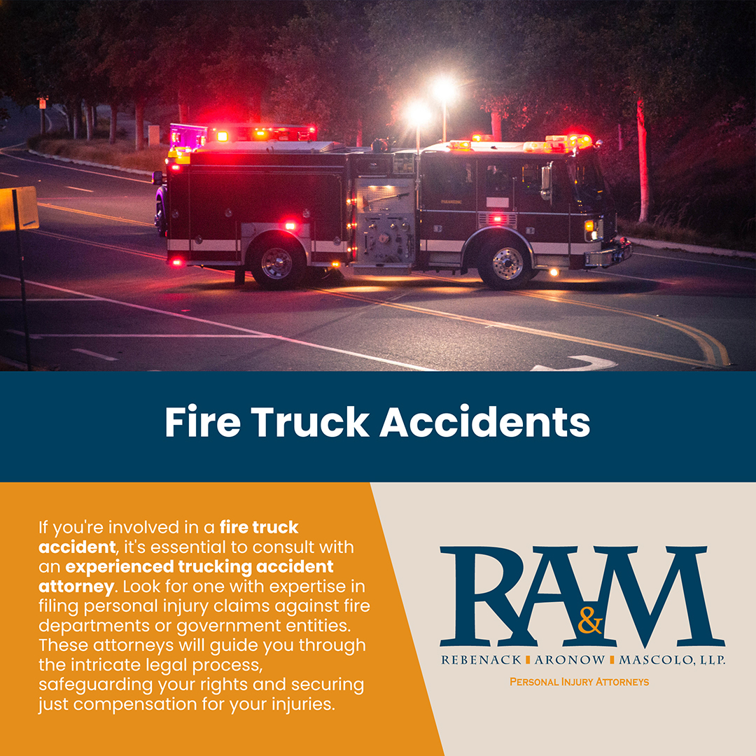 Fire Trucks and Other Emergency Vehicles Accident