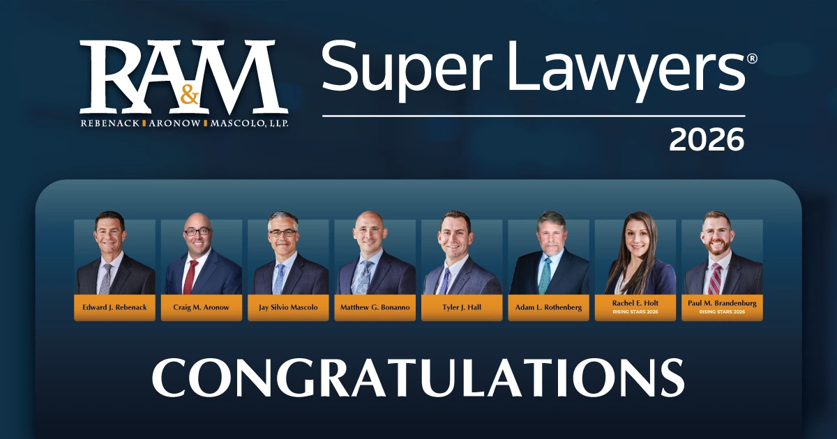 RAM Law attorneys selected to 2026 New Jersey Super Lawyers list